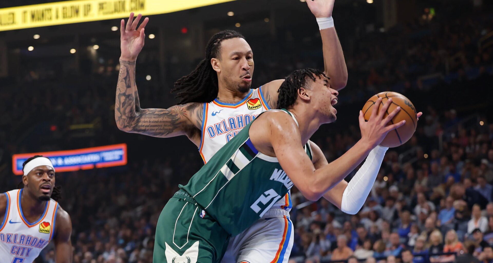 Thunder limp into All-Star break with 110-93 loss to Bucks