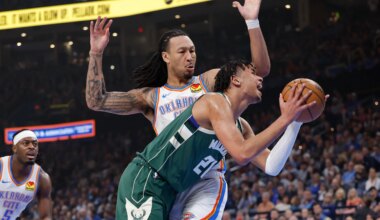 Thunder limp into All-Star break with 110-93 loss to Bucks