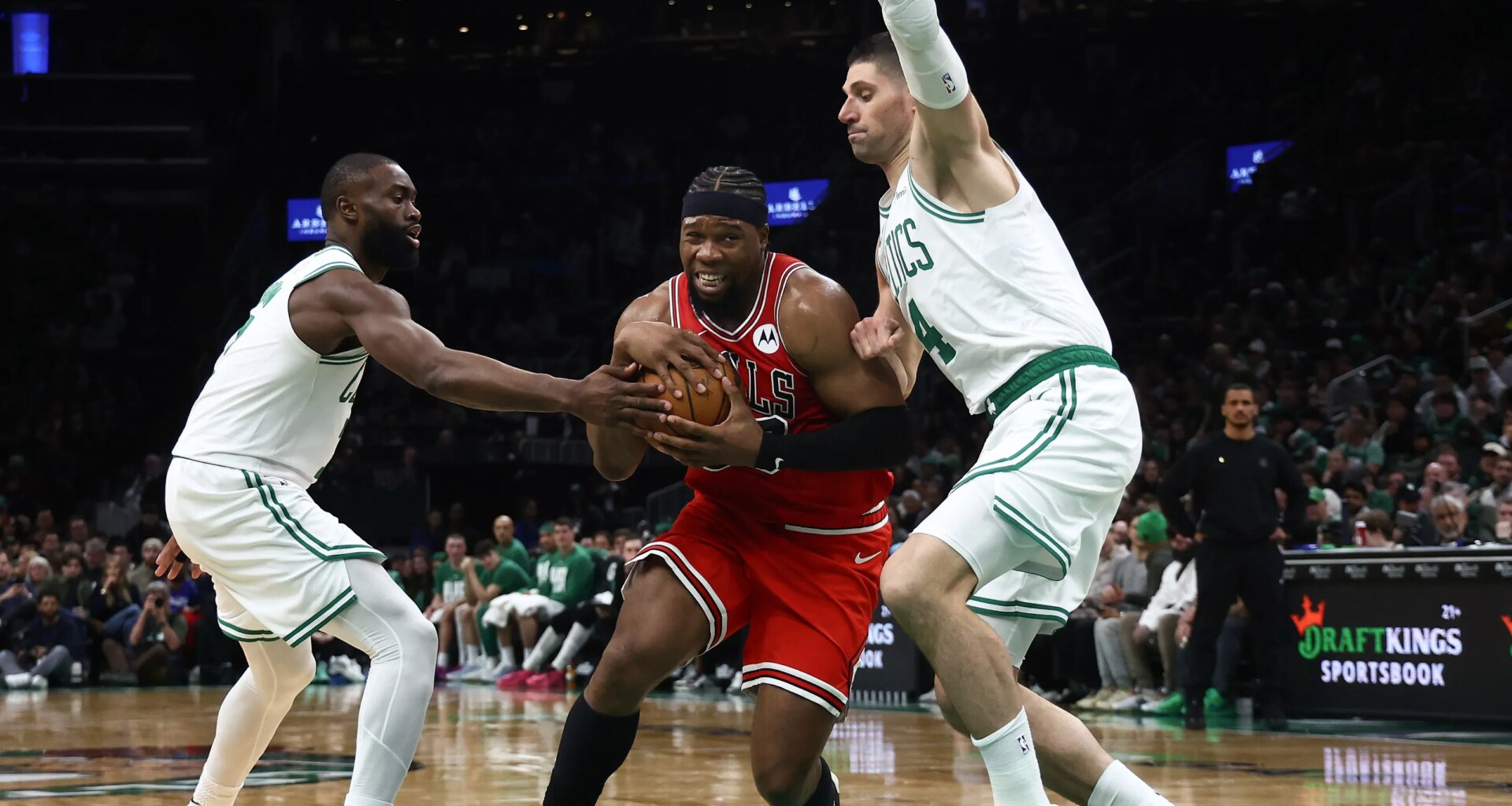 Vooch credits practice, tape for better Celtics play