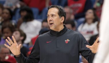 Heat's Erik Spoelstra Got Pressure on Playing Kel'el Ware