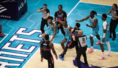 Suspensions Announced for Hornets Players After Brawl