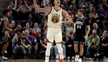 Warriors-Grizzlies: Santos, Podziemski clutch