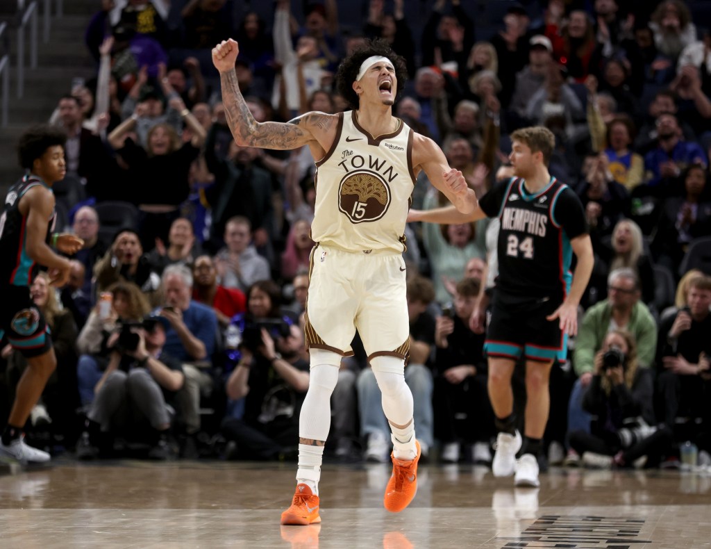 Warriors-Grizzlies: Santos, Podziemski clutch