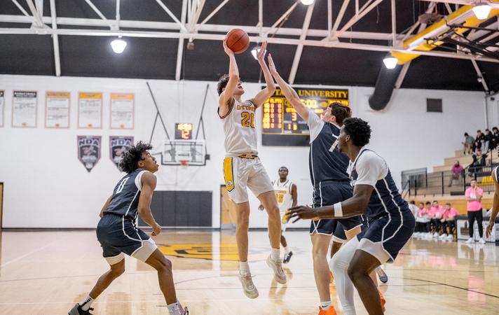 Men's Basketball is Upended by Bethel, 87-60