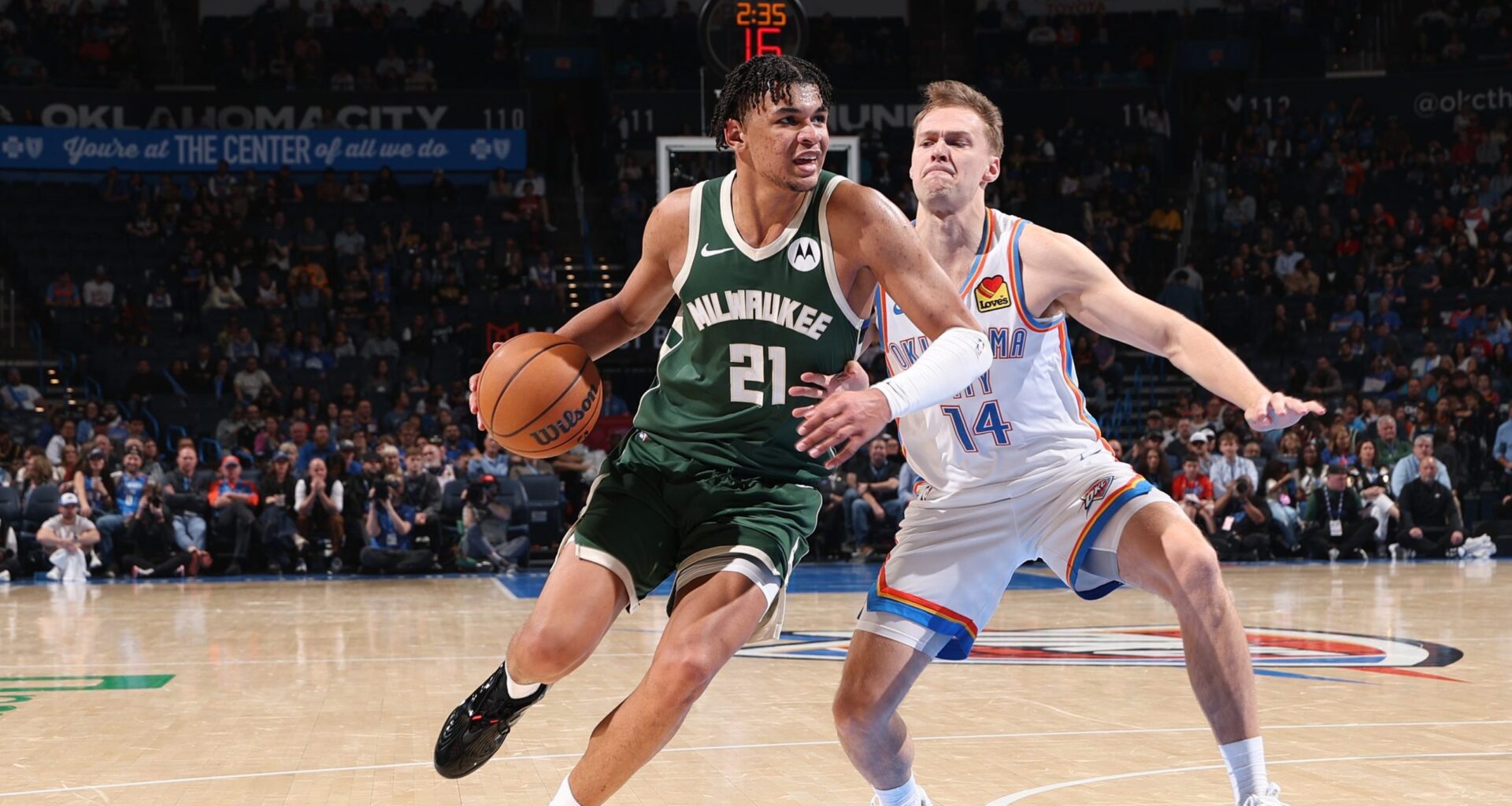 Bucks beat Thunder as Ousmane Dieng dominates former team