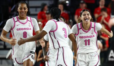 Dani Carnegie's 29 sparks Georgia's stunning 76-74 upset of No. 5 Vanderbilt