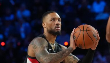 Blazers' Damian Lillard Makes History in Three-Point Contest