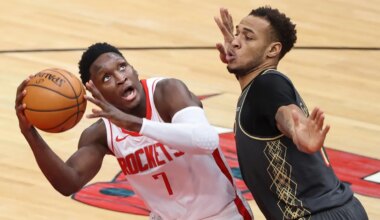 Rockets jersey history No. 7