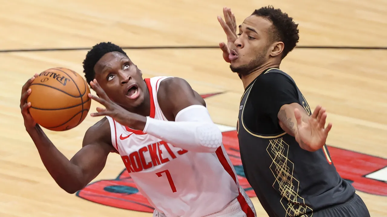 Rockets jersey history No. 7