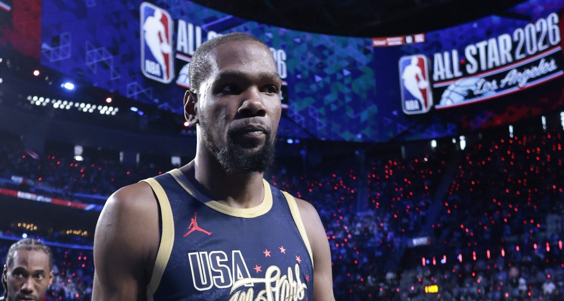 Kevin Durant Appears Shaken at All-Star