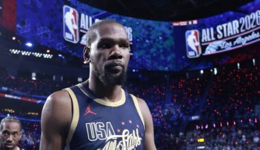 Kevin Durant Appears Shaken at All-Star