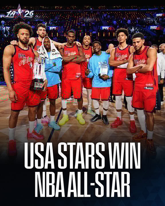 USA Stars win 2026 All-Star Game