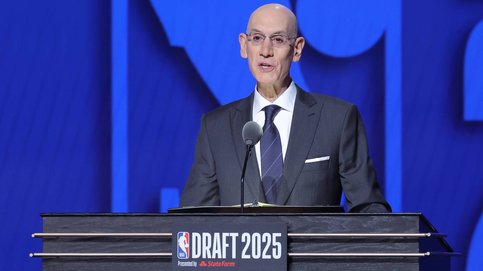 Adam Silver at NBA Draft