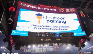 Textbook Painting Company, a Leading Exterior House Painter, Joins the Cleveland Cavaliers Small Business Partner Program