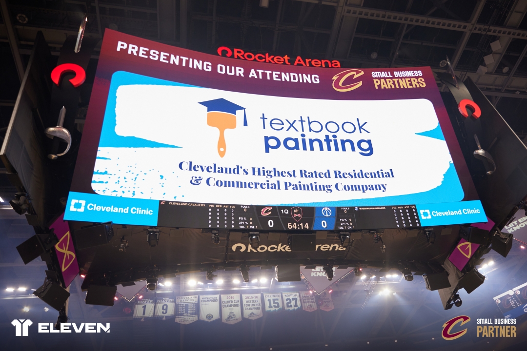 Textbook Painting Company, a Leading Exterior House Painter, Joins the Cleveland Cavaliers Small Business Partner Program