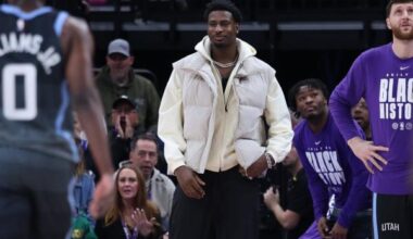 Jazz F Jaren Jackson Jr. has surgery to remove growth in left knee