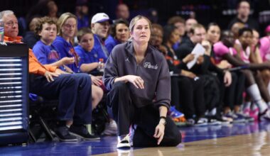 Liv McGill with the driving layup at No. 10 Oklahoma