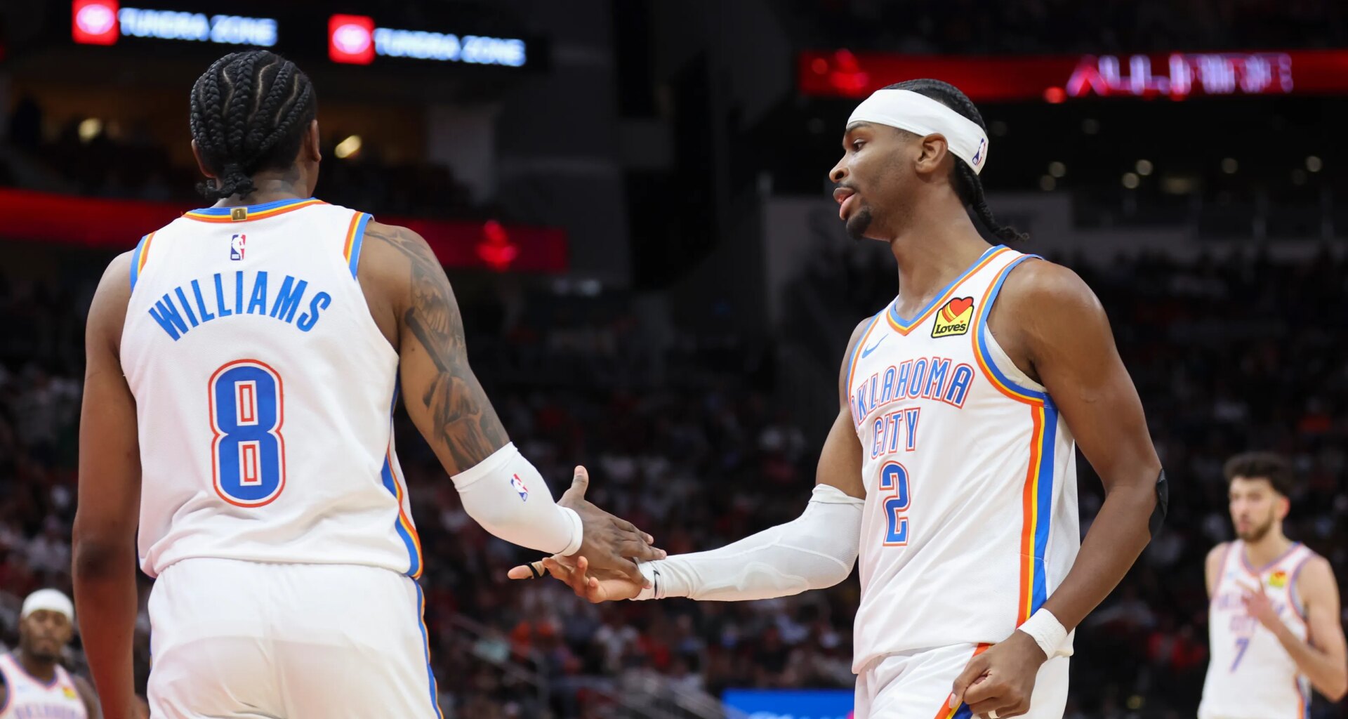 Where do OKC Thunder sit at All-Star break?