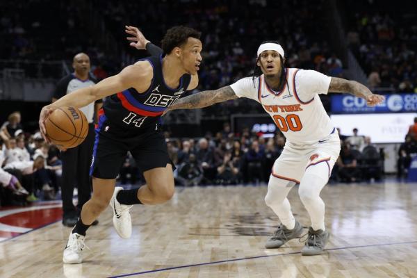 Knicks seek statement win in heavyweight bout with Pistons
