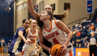 Nationally-Ranked Women's Basketball Turns Back Albion, Clinches No. 2 Seed in MIAA Tournament