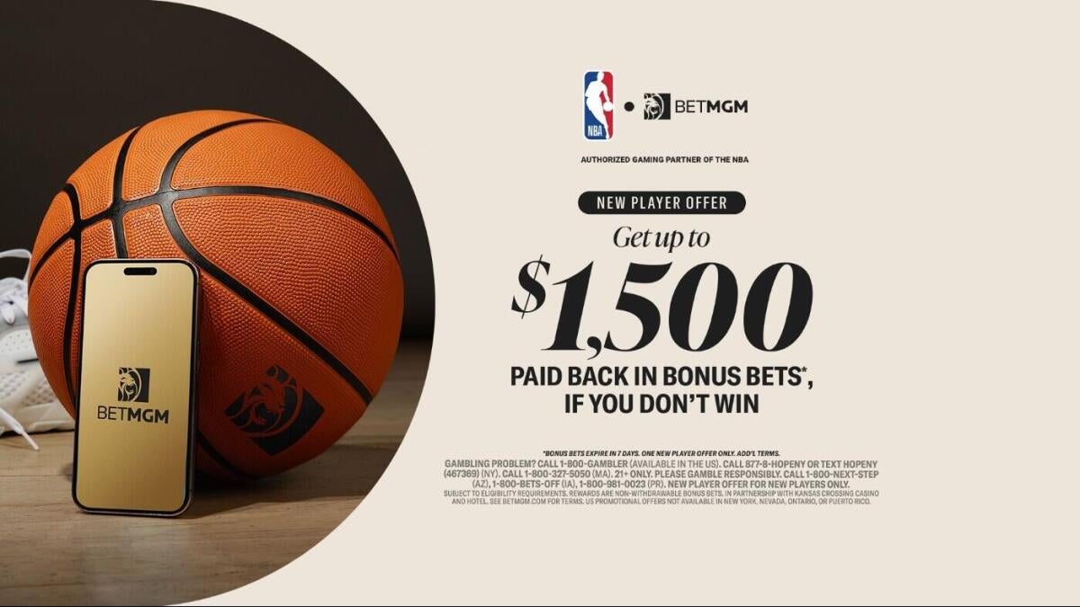 BetMGM bonus code CBSSPORTS: Get $150 in bonus bets for Pistons-Knicks, Warriors-Celtics, Thursday NBA betting