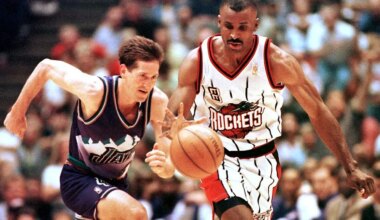 Rockets jersey history No. 8