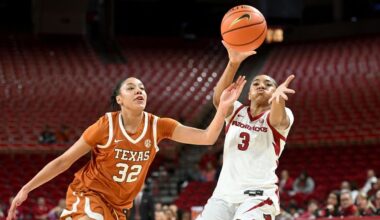 Booker leads five in double figures as No. 4 Texas defeats Arkansas 93-62