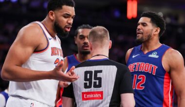 Knicks, Karl-Anthony Towns Face Backlash After Pistons Loss
