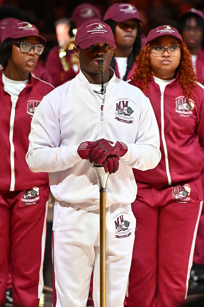 Celebrities Attend Charlotte Hornets v Atlanta Hawks