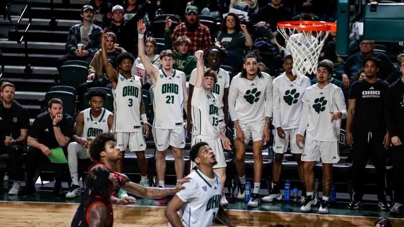 Ohio Men's Basketball Heads to NIU Saturday Afternoon