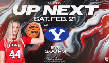UP NEXT WBB vs. BYU