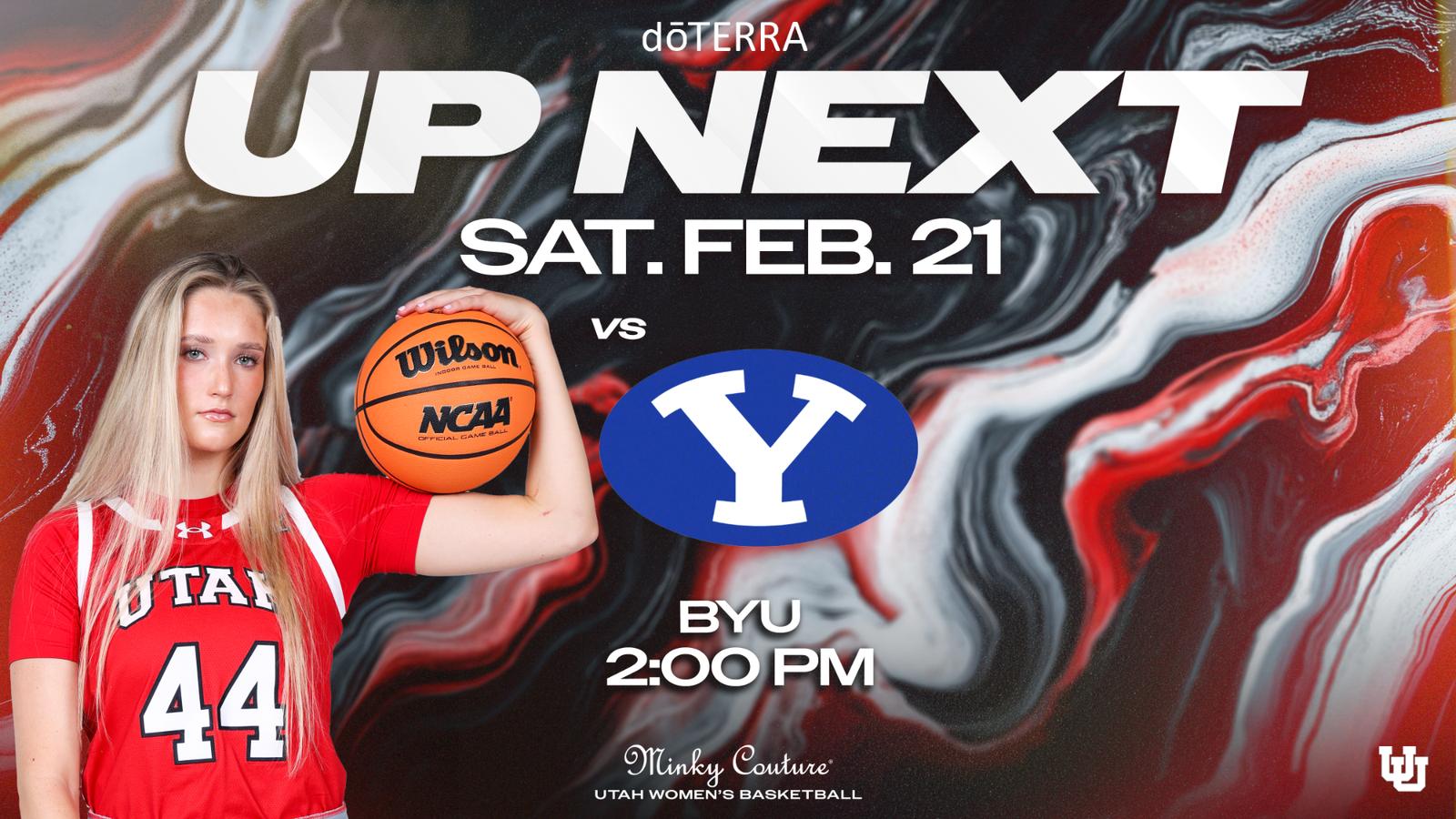 UP NEXT WBB vs. BYU
