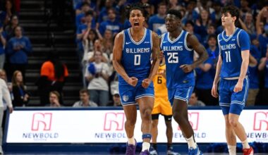 Thames leads second-half rally, No. 18 Saint Louis beats VCU 88-75 as benches empty