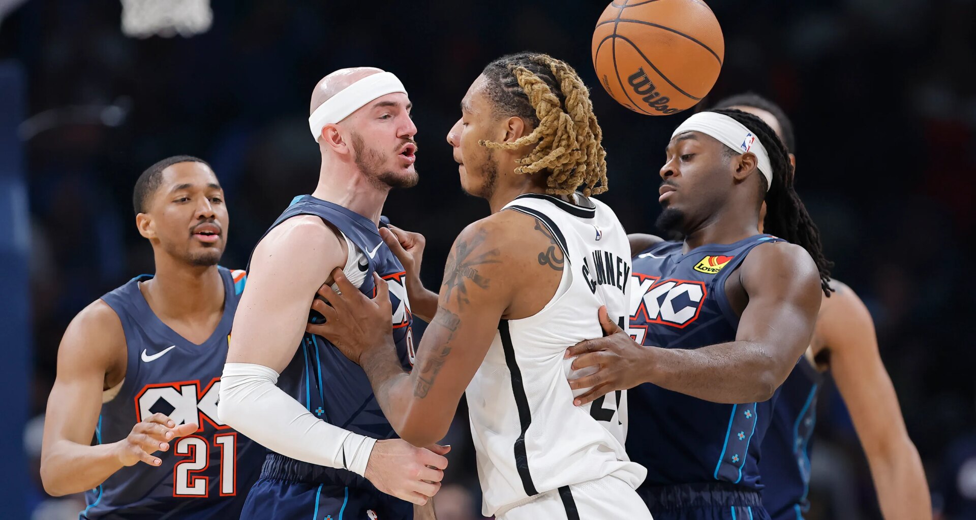 Thunder get badly-needed 105-86 win over Nets