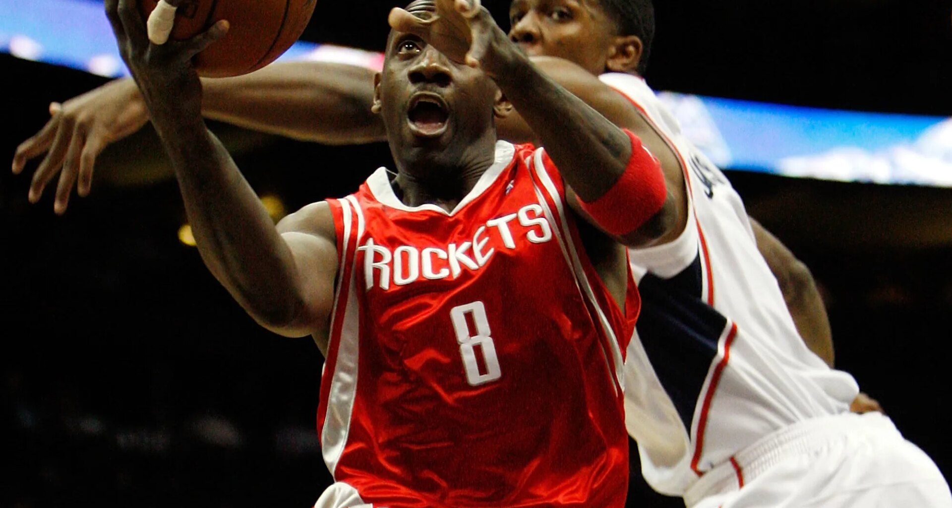 Rockets jersey history No. 8