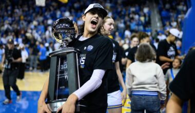 With Big Ten title clinched and a 21-game winning streak, No. 2 UCLA looks ahead to March