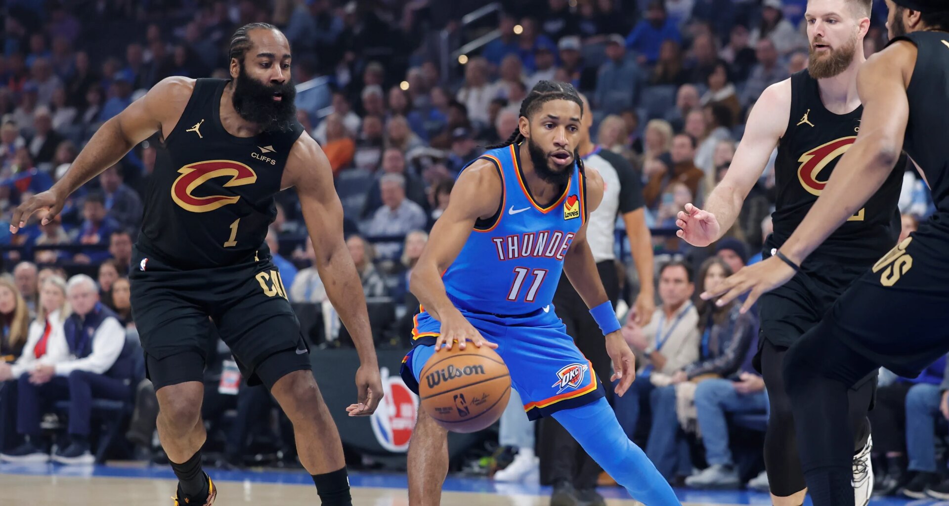Thunder strengthen resume with 121-113 win over Cavaliers