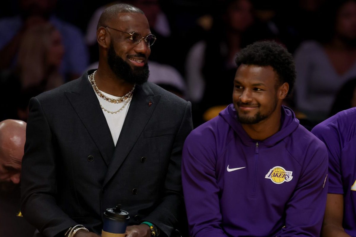 Lakers' LeBron James Rips Jaylen Brown For Criticizing Bronny