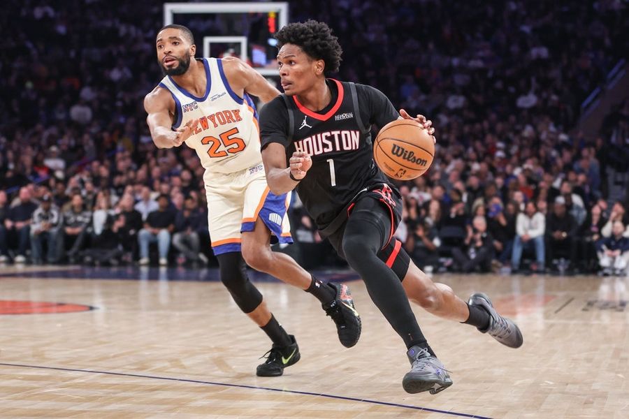 NBA: Houston Rockets at New York Knicks