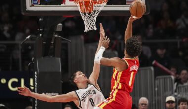 Hawks come from behind for win as Nets stall out in fourth
