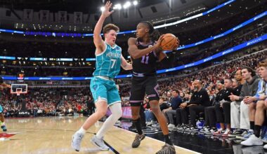 Coby White's Hornets debut in the air against former team Bulls