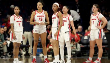 Arizona Wildcats women’s basketball honor first seniors Becky Burke era