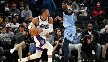 Kings end 16-game skid as Westbrook and Achiuwa lead the way in 123-114 win over Grizzlies