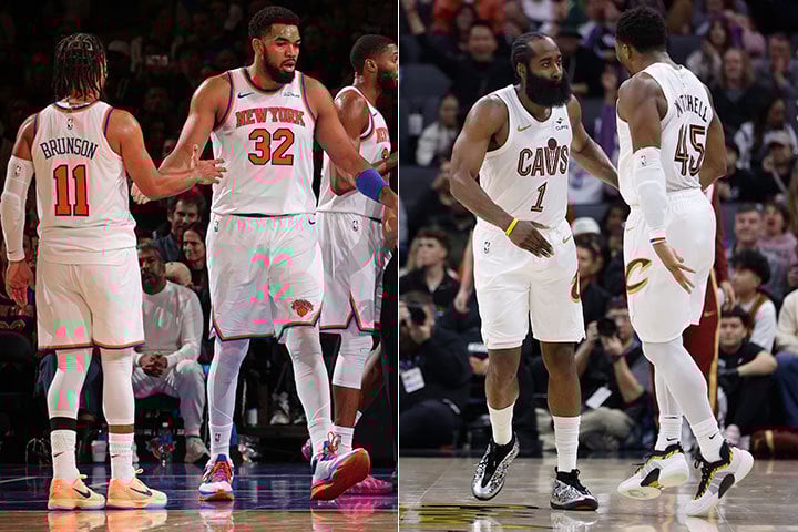 Jalen Brunson, Karl-Anthony Towns, James Harden, Donovan Mitchell