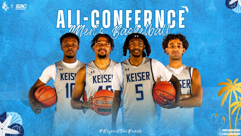 Men's Basketball Secures Four All-Conference Honorees