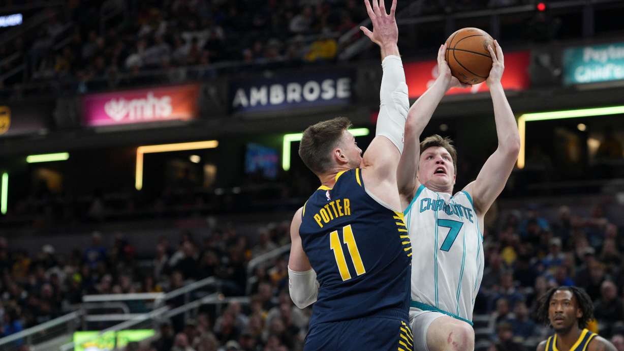 Hornets' Kon Knueppel breaks NBA rookie record for 3-pointers in a season in just 59 games