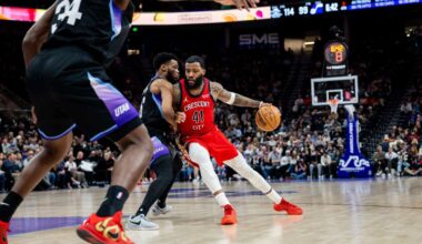 Jazz fall to Pelicans as Saddiq Bey explodes for 42 amid growing injury woes