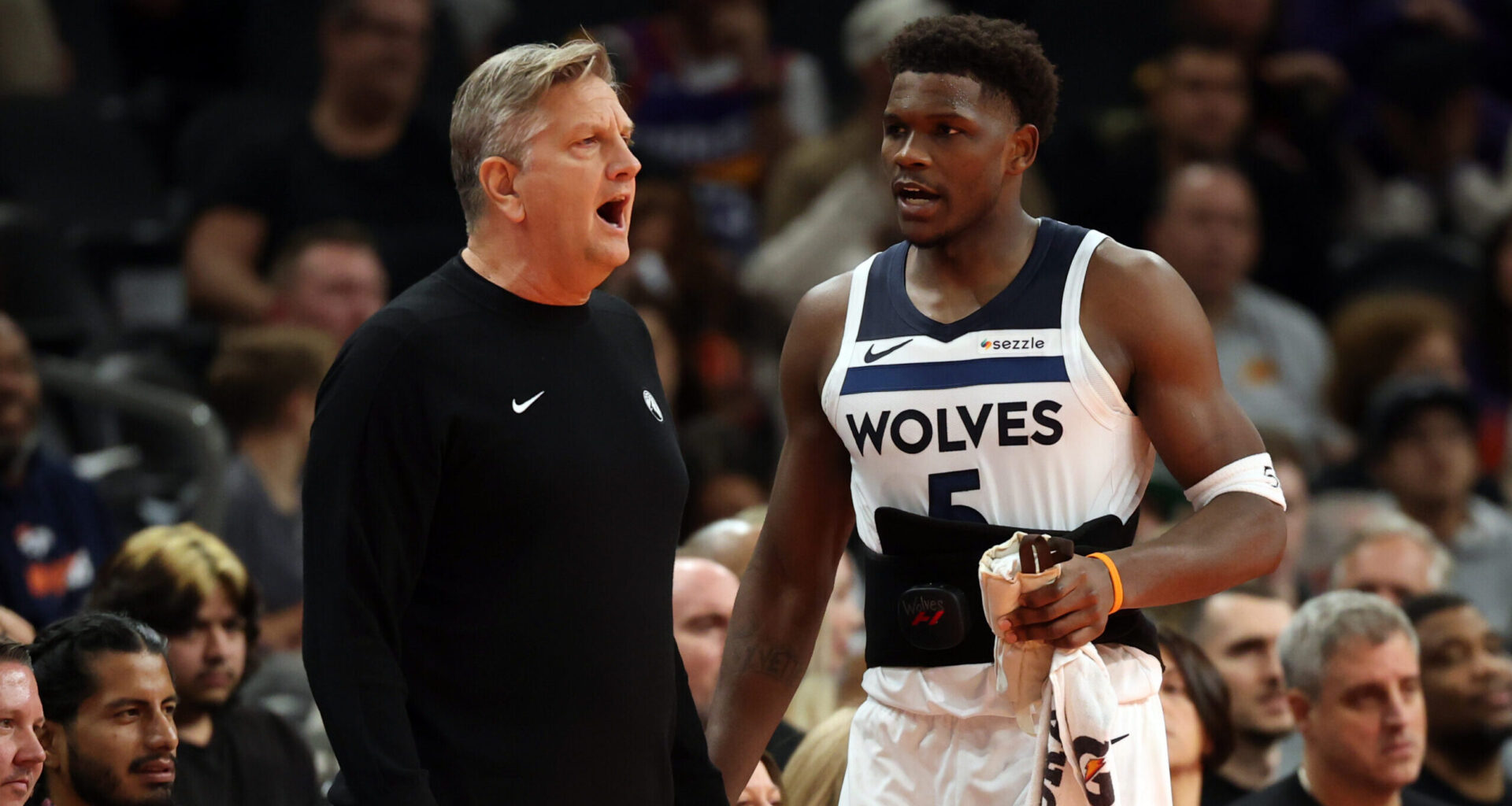 What's Going on Between Anthony Edwards and Chris Finch?