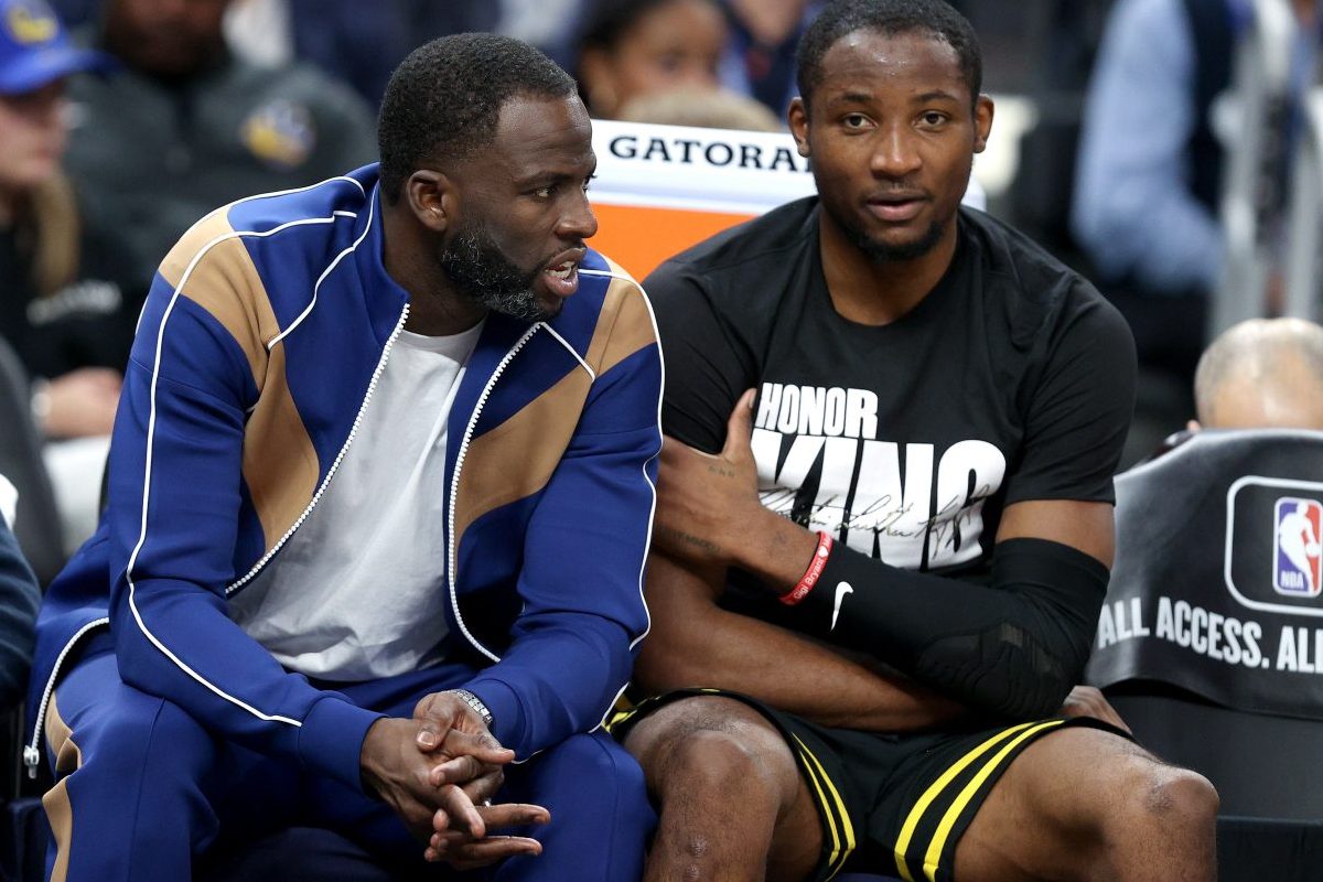 Warriors' Draymond Green Reacts to Kuminga's Hawks Debut