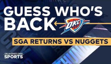 Thunder vs Nuggets preview: How to watch, start time, TV info with SGA back